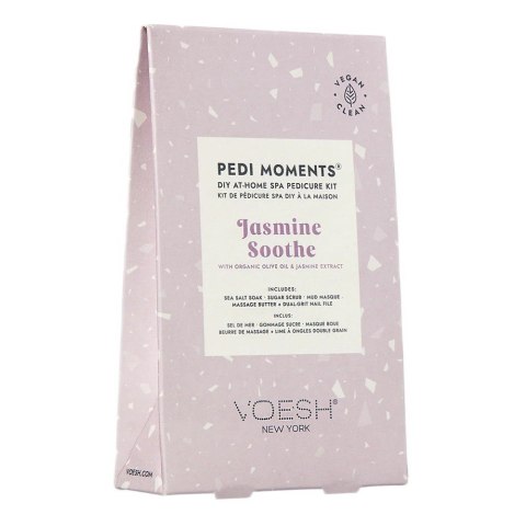 VOESH Pedi Moments zestaw do 4-etapowego pedicure Jasmine Soothe