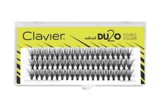 Clavier DU2O Double Volume kępki rzęs Black 12mm