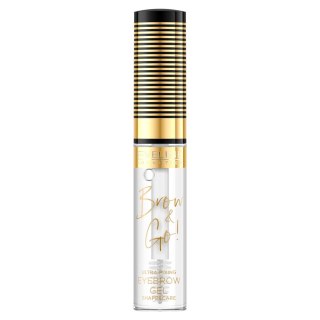 Eveline Cosmetics Brow&Go! mocny żel utrwalający i pielęgnujący brwi Transparent 6ml