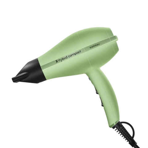 Gamma Piu X-Hybrid Compact Verde Suszarka do Włosów z Jonizacją Zielony Matcha