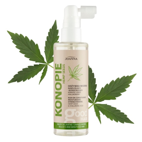 Joanna Wcierka Nawilżająco-Wzmacniająca do Włosów Konopie i Kwas Hialuronowy 100ml