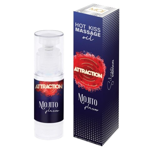 Mai Attraction Hot Kiss Massage Oil olejek do masażu Mojito 50ml