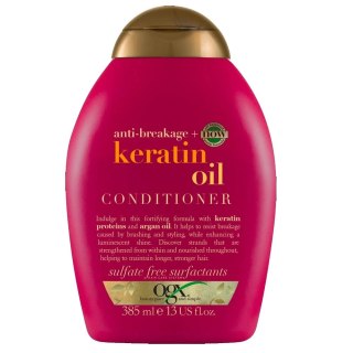 OGX Anti-Breakage + Keratin Oil Conditioner odżywka z olejkiem keratynowym zapobiegająca łamaniu włosów 385ml