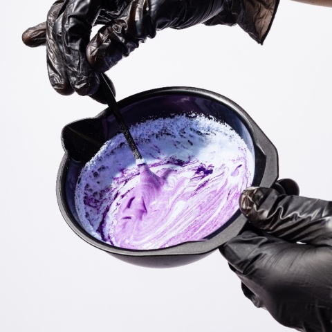 Poniks Blackomb Pędzelek do Farbowania Włosów Włosie Neonowe 12cm