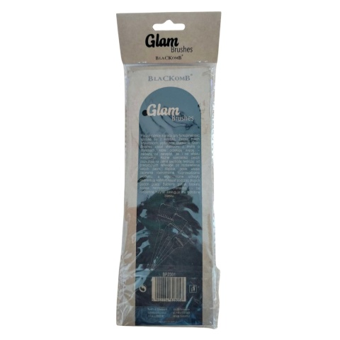 Poniks Zestaw Brokatowych Pędzelków Fryzjerskich 3szt.