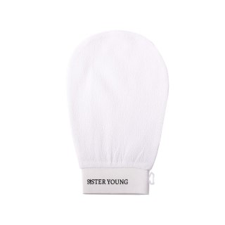 Sister Young Nova Exfoliating Glove złuszczająca rękawica do peelingu ciała White