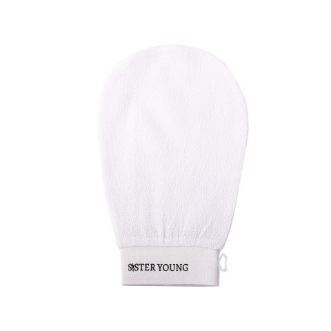 Sister Young Nova Exfoliating Glove złuszczająca rękawica do peelingu ciała White
