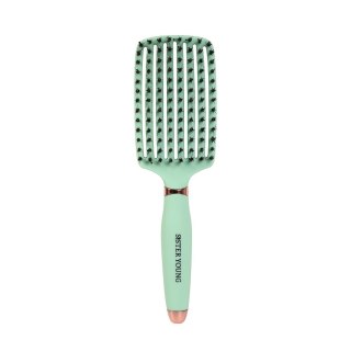Sister Young Ovia Hair Brush szczotka do włosów z włosiem dzika Fresh Mint