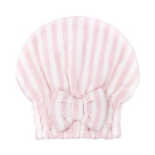 Nacomi Czepek do włosów z mikrofibry Pink