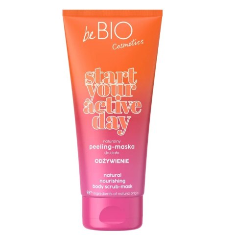 BeBio Ewa Chodakowska Start Your Active Day naturalny peeling-maska do ciała odżywienie 200ml