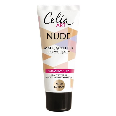 Celia Art Nude matujący fluid korygujący 02 Natural 30ml