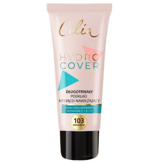 Celia Hydro Cover długotrwały podkład kryjąco-nawilżający 103 Brzoskwinia 30ml