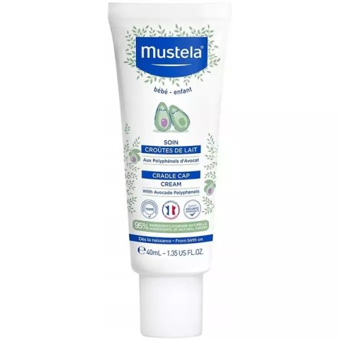 Mustela Cradle Cap Cream krem na ciemieniuchę 40ml