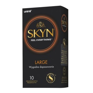 SKYN Large nielateksowe prezerwatywy 10szt