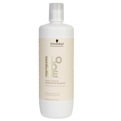 Schwarzkopf Professional BlondMe Bond Repair Nourishing Shampoo wzmacniająco-nawilżający szampon do włosów 1000ml