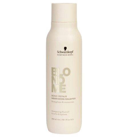 Schwarzkopf Professional BlondMe Bond Repair Nourishing Shampoo wzmacniająco-nawilżający szampon do włosów 300ml