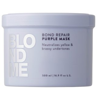 Schwarzkopf Professional BlondMe Bond Repair Purple Mask fioletowa maska neutralizująca 500ml