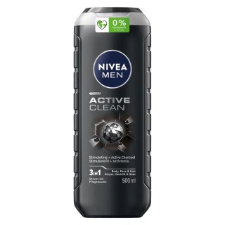 Nivea Men Active Clean żel pod prysznic 500ml