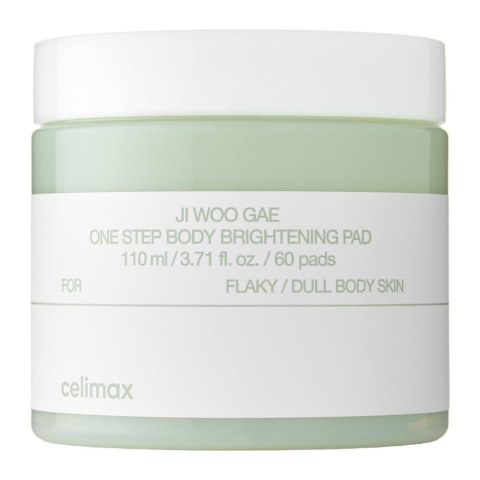 Celimax Ji Woo Gae One Step Body Brightening Pad złuszczające płatki do ciała 60szt