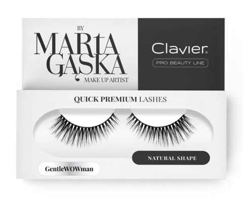 Clavier Quick Premium Lashes rzęsy na pasku GentleWOWman 803