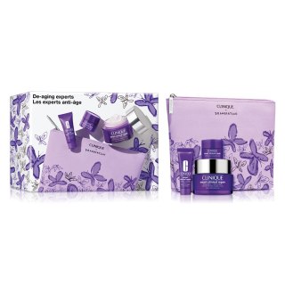 Clinique De-Aging Experts zestaw liftingujący krem do twarzy i szyi 50ml + korygujące serum przeciwzmarszczkowe 10ml + korygujący krem pr