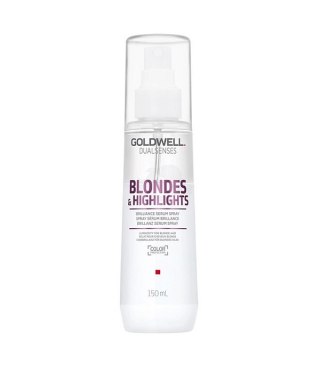 Goldwell Dualsenses Blondes & Highlights Brilliance Serum Spray nabłyszczające serum w sprayu do włosów blond 150ml