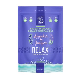 INA ESSENTIALS Relax sól do kąpieli z lawendą i jałowcem 330g