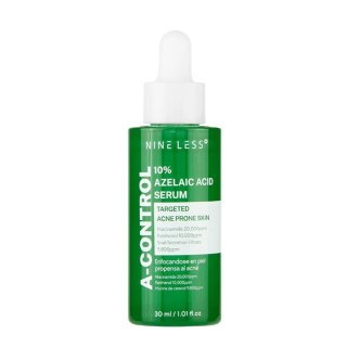 NINE LESS A-Control 10% Azelaic Acid Serum rozjaśniające serum do twarzy 30ml