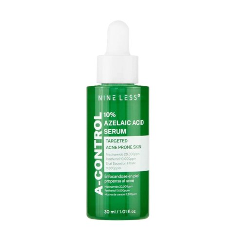 NINE LESS A-Control 10% Azelaic Acid Serum rozjaśniające serum do twarzy 30ml