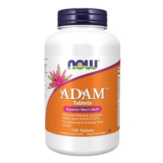 Now Foods Adam witaminy dla mężczyzn suplement diety 120 tabletek