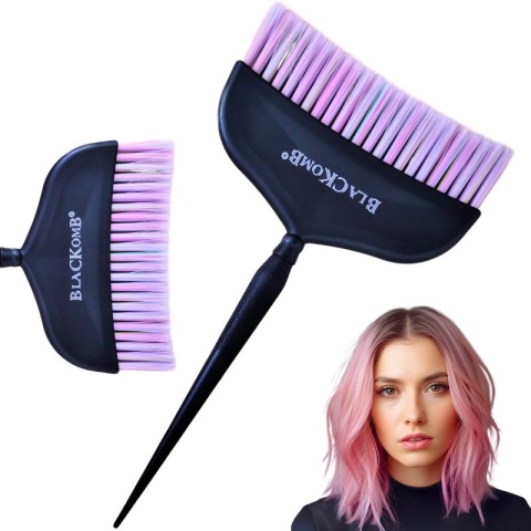 Poniks Blackomb Pędzelek do Farbowania Włosów Włosie Neonowe 12cm