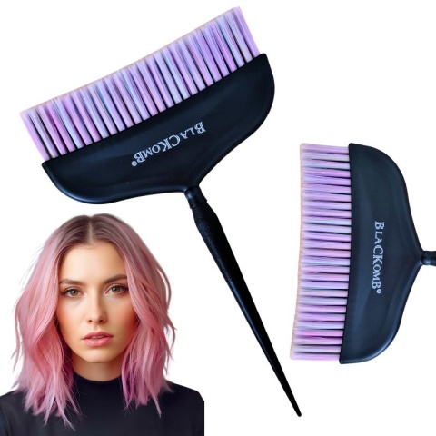 Poniks Blackomb Pędzelek do Farbowania Włosów Włosie Neonowe 14cm