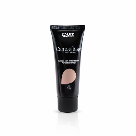 Quiz Cosmetics Camouflage Foundation kryjący podkład wzbogacony witaminą E N°01 30ml