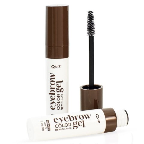 Quiz Cosmetics Eyebrow Gel Shape & Color żel koloryzujący do brwi z aloesem Light 5ml
