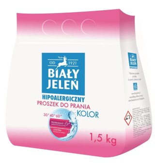 Biały Jeleń Hipoalergiczny proszek do prania do koloru 1.5kg