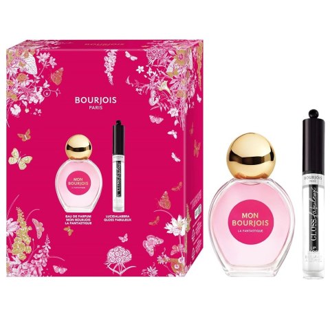 Bourjois Mon Bourjois La Fantastique zestaw woda perfumowana spray 50ml + błyszczyk do ust 01 3.5ml