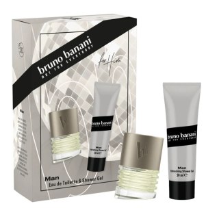 Bruno Banani Man zestaw woda toaletowa spray 30ml + żel pod prysznic 50ml