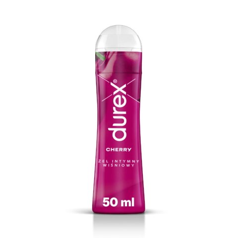 Durex Cherry żel intymny lubrykant Soczysta Wiśnia smakowy 50ml