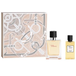 Hermes Terre D'Hermes zestaw woda toaletowa spray 50ml + żel pod prysznic 40ml