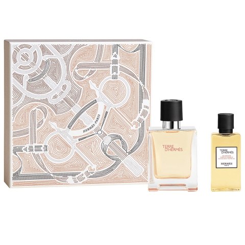 Hermes Terre D'Hermes zestaw woda toaletowa spray 50ml + żel pod prysznic 40ml
