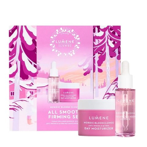 Lumene Nordic Bloom &lsqb;Lumo&rsqb; All Smooth Firming Set zestaw esencja do twarzy 30ml + krem do twarzy 50ml