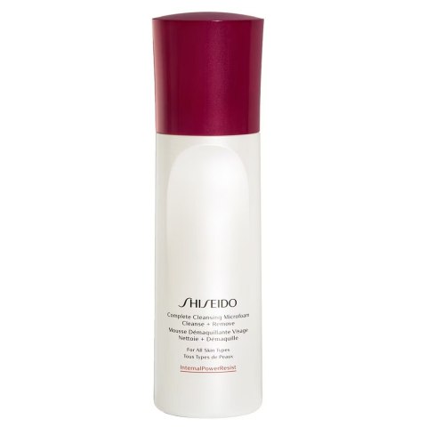 Shiseido Complete Cleansing MicroFoam pianka nawilżająco-oczyszczająca do twarzy 180ml