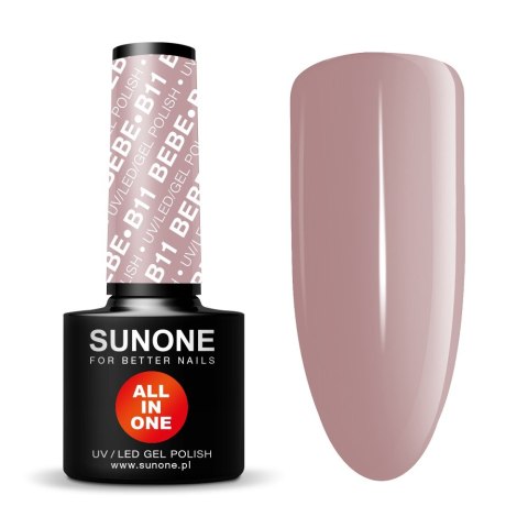 Sunone All In One lakier hybrydowy 3w1 B11 Bebe 5ml