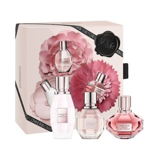 Viktor & Rolf Flowerbomb Trio Set zestaw Flowerbomb woda perfumowana spray 7ml + Flowerbomb Ruby Orchid woda perfumowana 7ml + Flowerbomb Nect