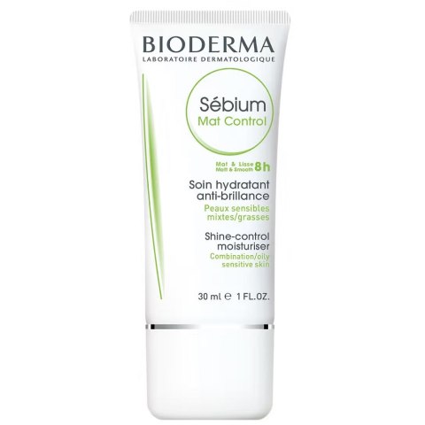 Bioderma Sebium Mat Control matujący krem nawilżający 30ml Bioderma Sebium Mat Control matujący krem nawilżający 30ml
