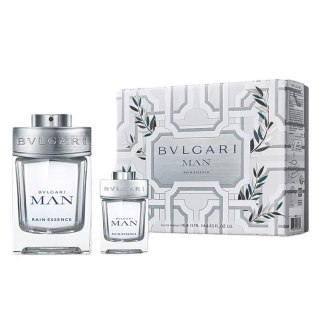 Bvlgari Man Rain Essence zestaw woda perfumowana spray 100ml + woda perfumowana spray 15ml