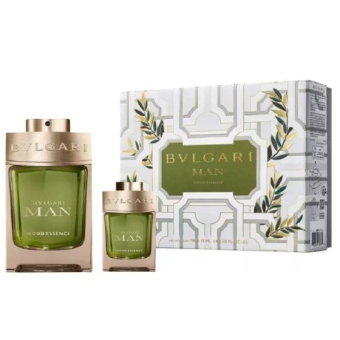 Bvlgari Man Wood Essence zestaw woda perfumowana spray 100ml + woda perfumowana spray 15ml