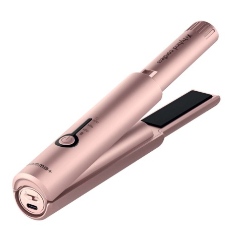 Gamma Piu X-Hybrid Cordless Prostownica Bezprzewodowa Różowe Złoto