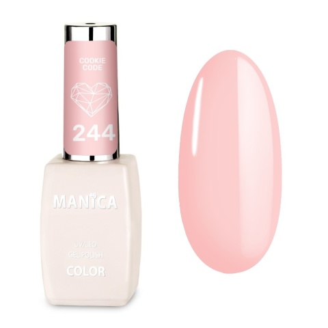 Manica Lakier hybrydowy LED/UV 10ml - Cookie Code- 244