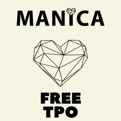 Manica Top hybrydowy UV/LED Gel Polish Top Magic Gold 10ml
